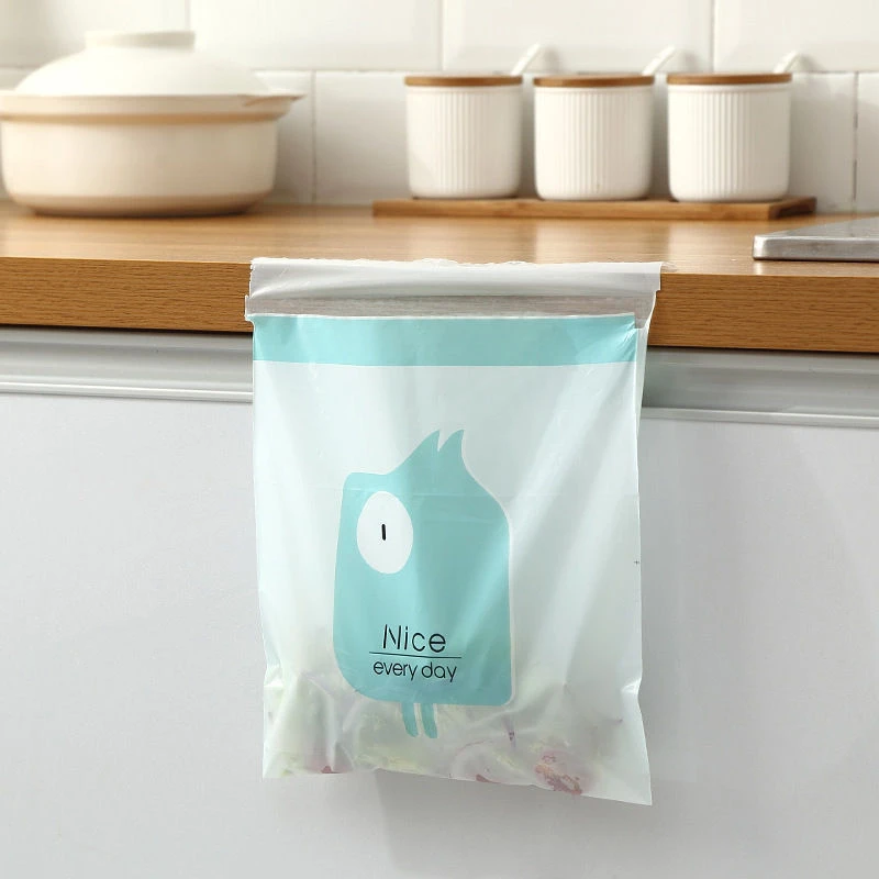 【金铂喜】车载垃圾袋可封口大容量便携收纳袋挂式桌边课桌垃圾袋