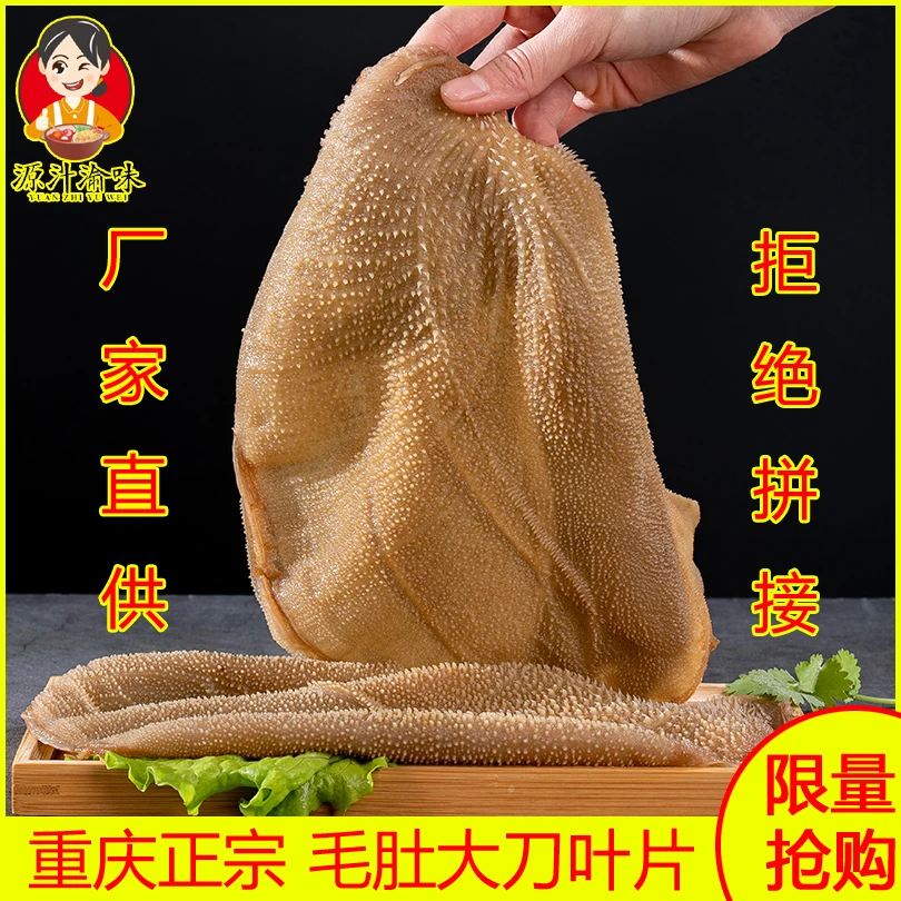 牛百叶水发毛肚大叶片脆爽牛毛肚5斤四川重庆火锅食材菜品批发
