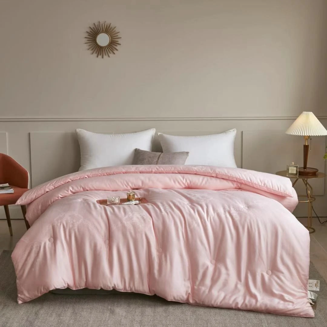 女总裁高端绣花大豆蛋白被子母被两条被二合一被被子性价比高纤维