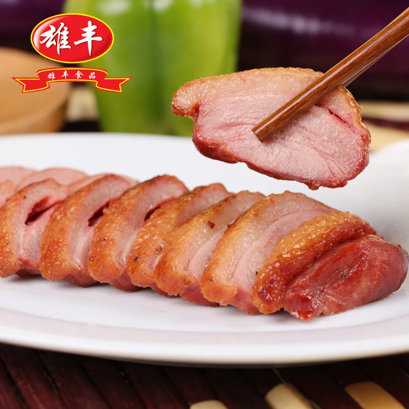 【雄丰】鸭胸肉鸭脯肉烟熏鸭胸180g*10包