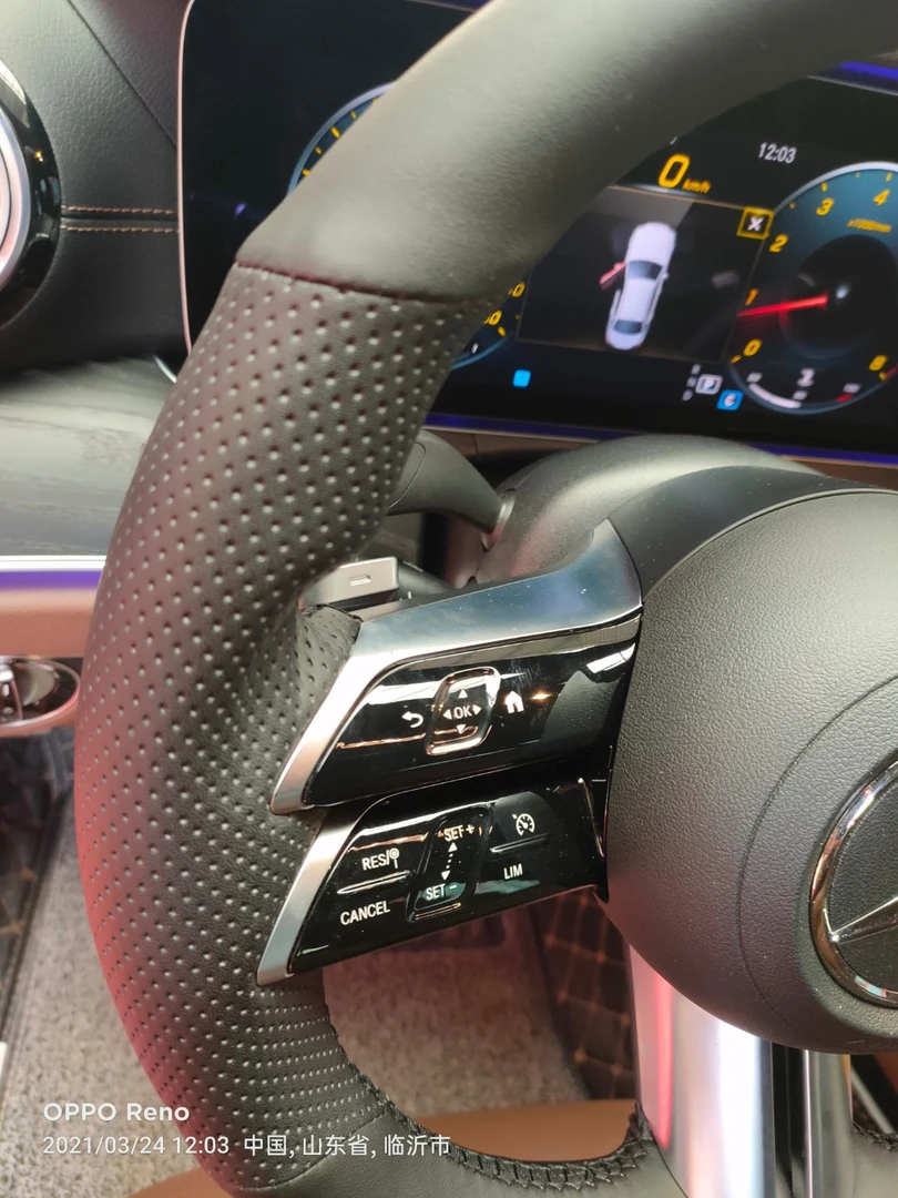 奔驰E300L E260L A200L专用手缝方向盘套