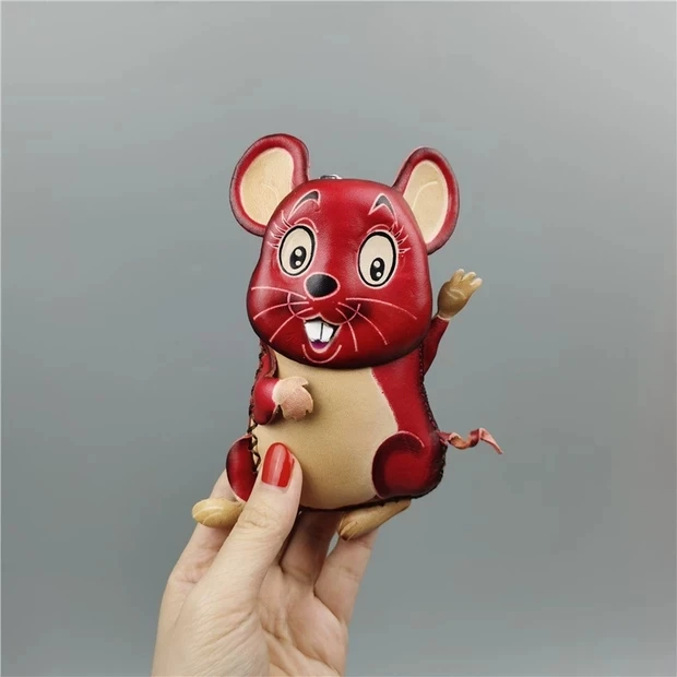 LOLYNOYI/萝莉诺伊可爱卡通老鼠零钱包学生儿童迷你小钱包萌