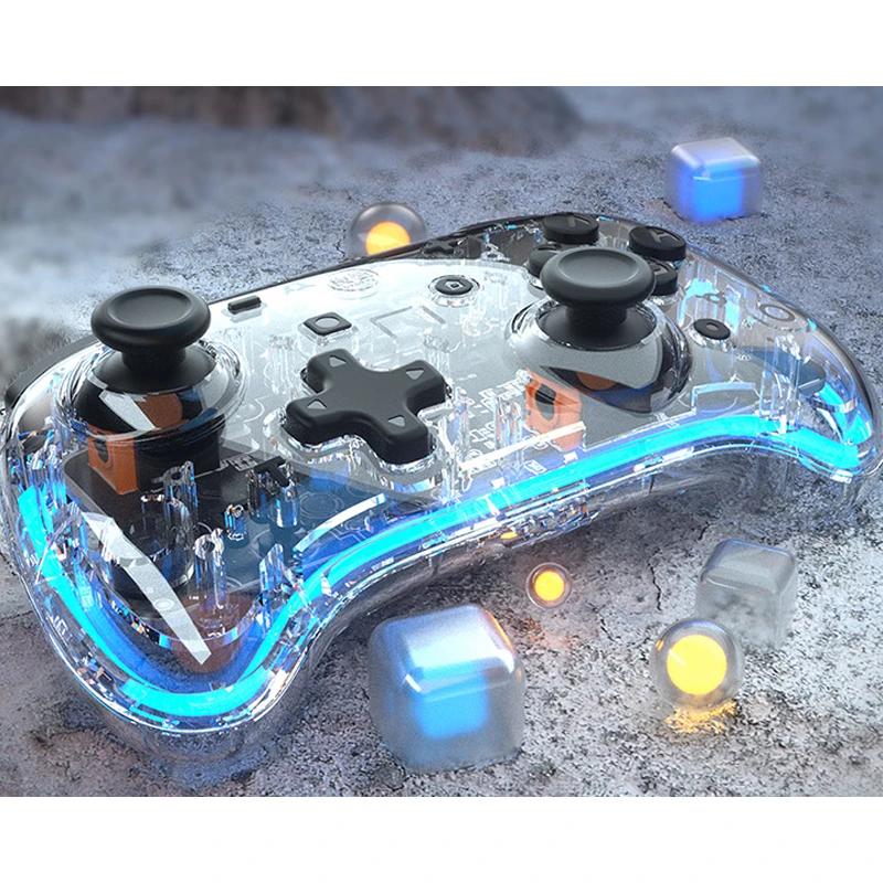 switch电玩手柄 良值手柄 透明精灵手柄L530