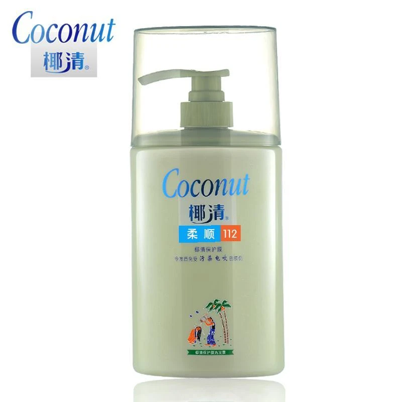 椰清保护膜柔顺洗发露