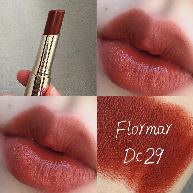 FLORMAR口红丝绒唇膏黑管金管唇水润