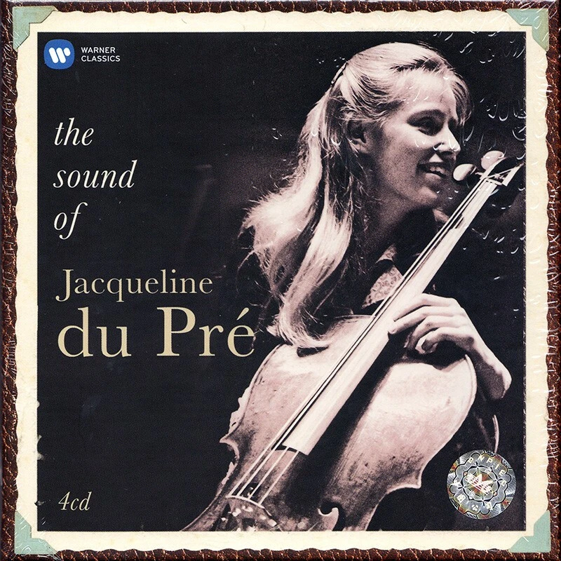 杜普蕾 大提琴之声 4CD杜普蕾 进口CD唱片 Jacqueline du Pre