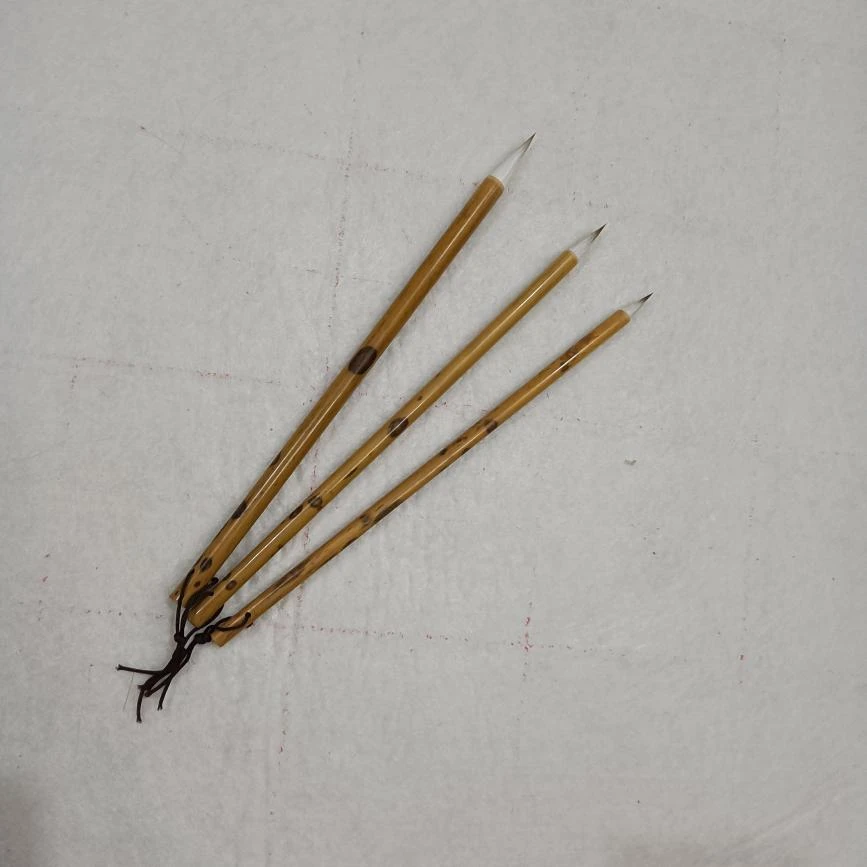 叶子笔庄 如意 古法制作狼羊小楷抄经描红画花草树叶竹子等优选毛