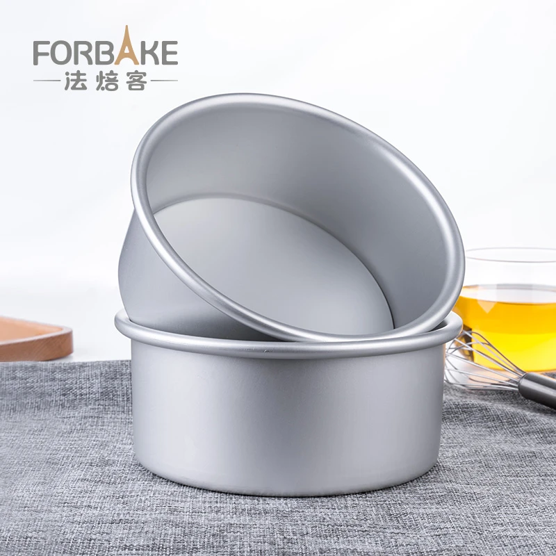 法焙客6烘焙家用工具4阳极活底戚风六寸蛋糕模具