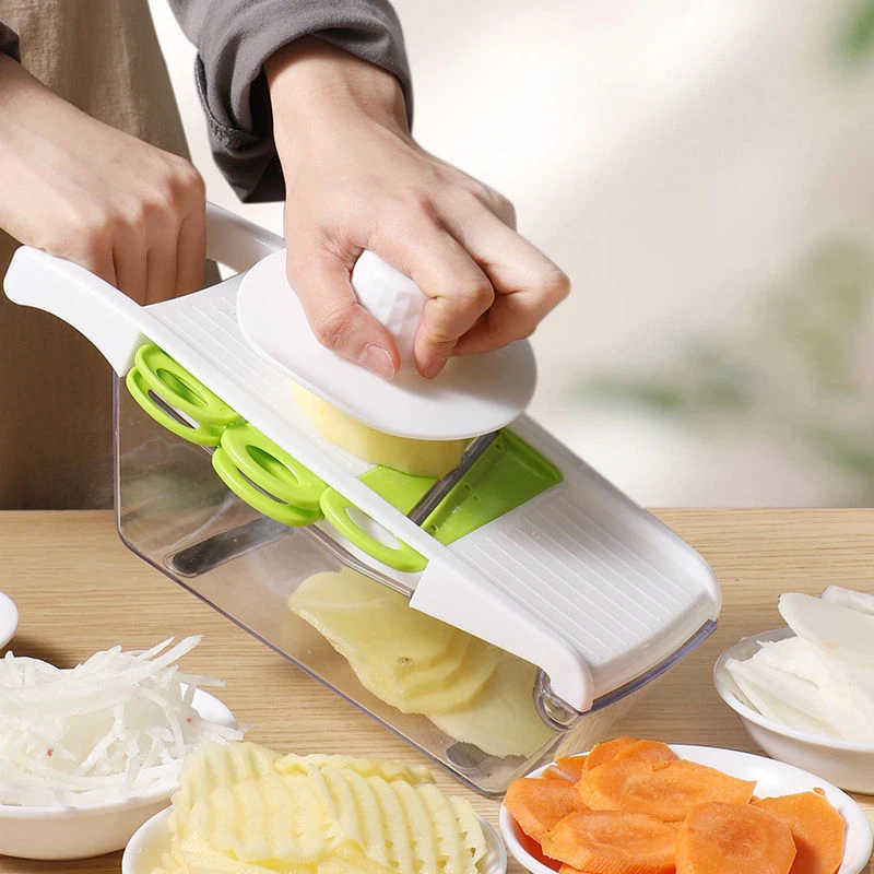 家用护手土豆丝切丝器厨房用品切片菜擦丝刨丝水果切菜神器进阶款