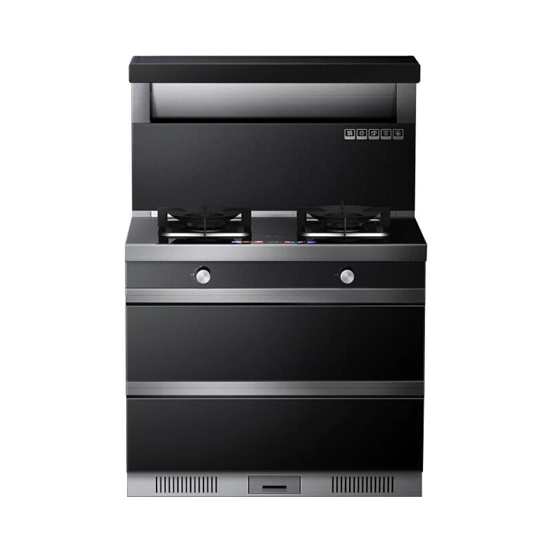 云米AI集成灶一体灶带消毒柜下排侧吸式灶油烟机燃气灶Smart