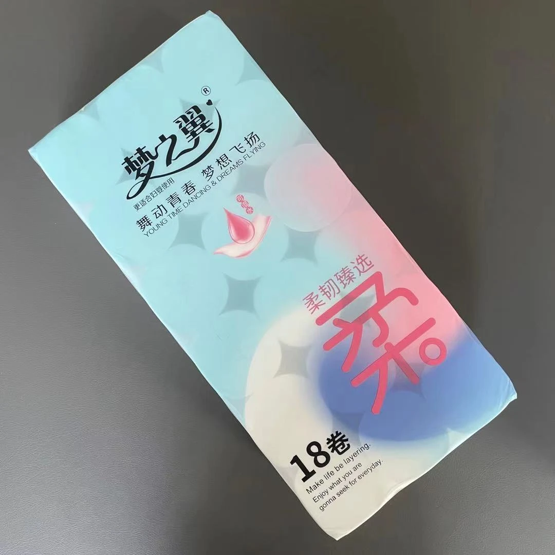 梦之翼柔系列2500克18卷卫生纸