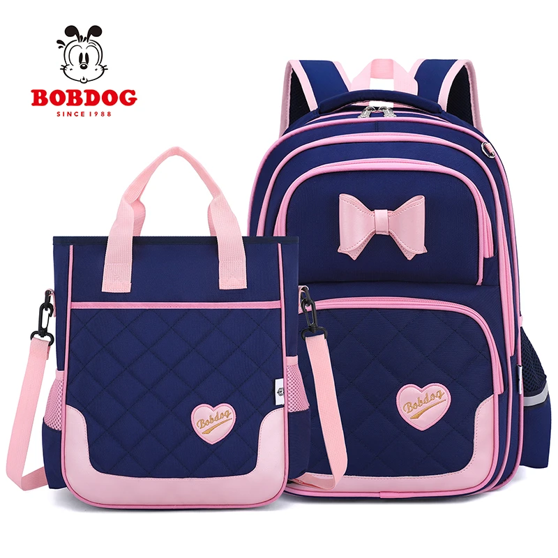 Bobdog/巴布豆小学生书包6-12岁护脊减负双肩包一到六年级大容量