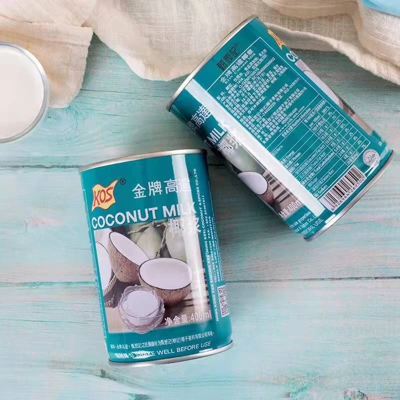 椰浆罐头金牌高达椰浆罐装浓缩椰奶椰汁水果捞配料做西米露浓郁
