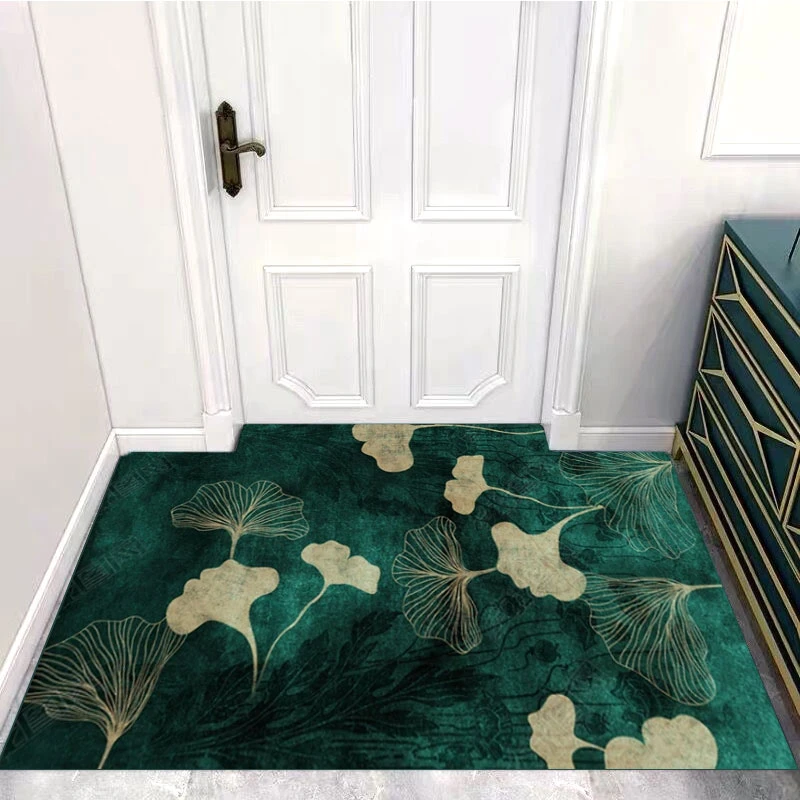 【绿银杏】轻奢简约入户门地垫卫生间门口脚垫卧室地毯进门垫子家用