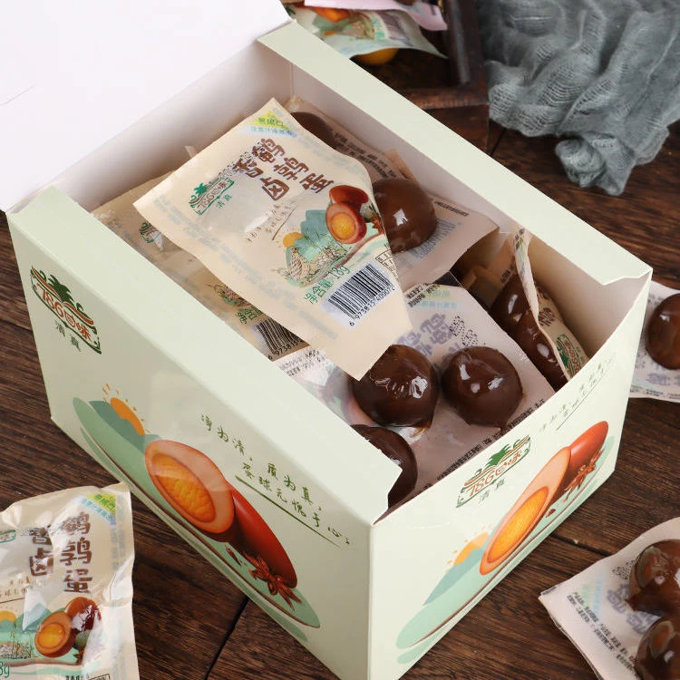 786回味鹌鹑蛋盒装360g/20袋/盒-口味（香辣+香卤+盐焗）