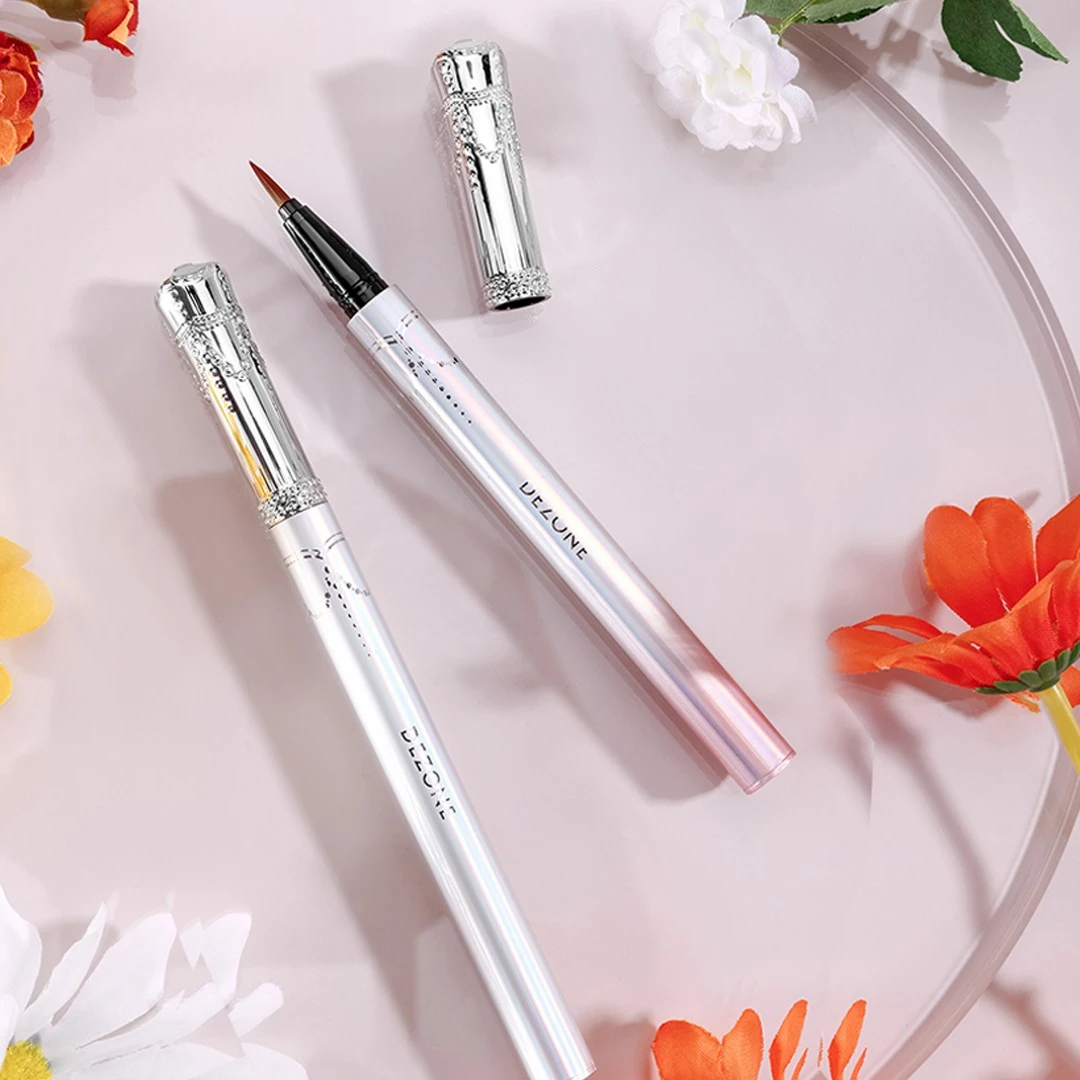 DEZONG秘境仙踪精灵眼线液笔黑色眼线笔新手持久纤细