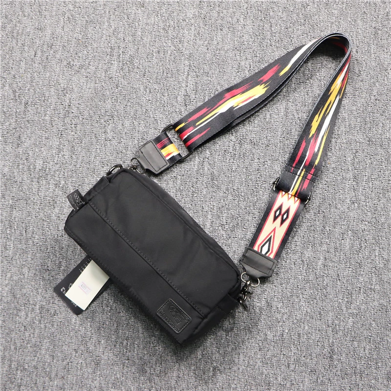 threebox潮流三盒子男士单肩包运动牛津斜挎包潮男百搭斜挎包男