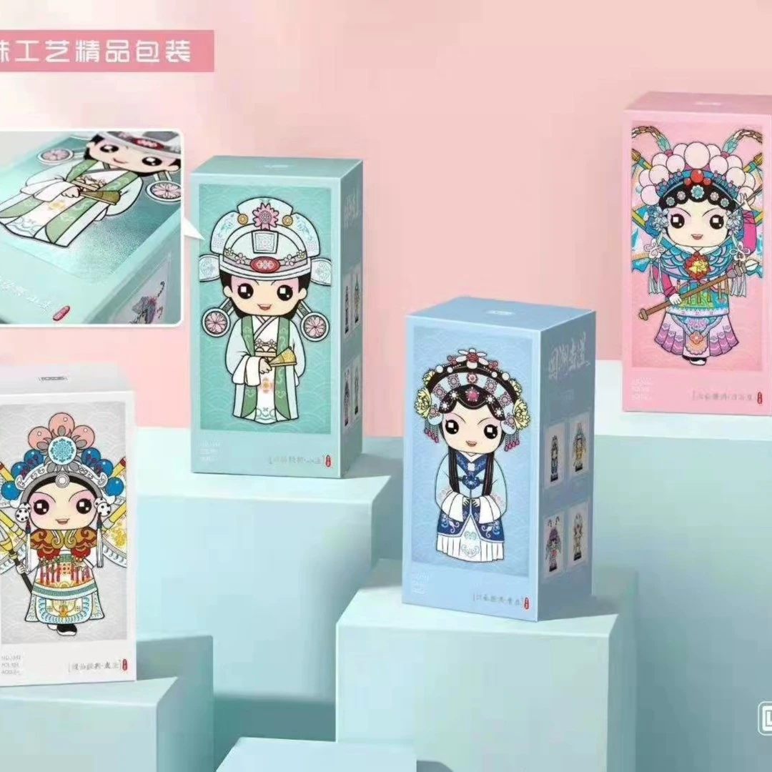 Loz国潮京剧系列精品积木