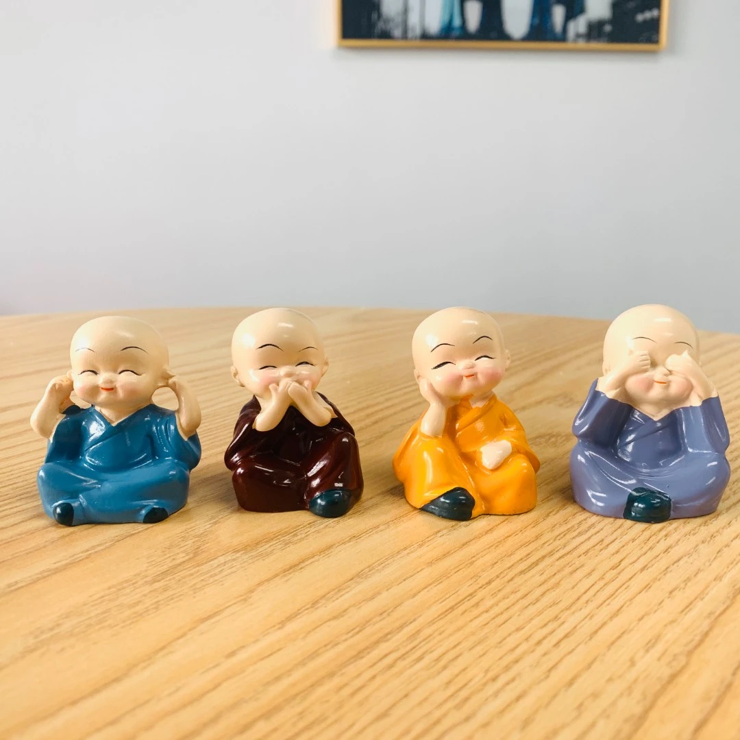 【木火火】WDS迷你小和尚四件套（坐卧）
