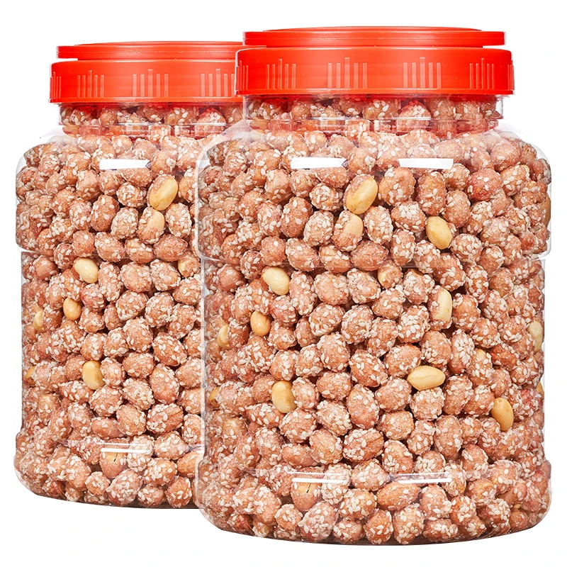 香脆琥珀花生米250g/500g芝麻蛋清花生仁酥脆袋包装休闲零食炒货