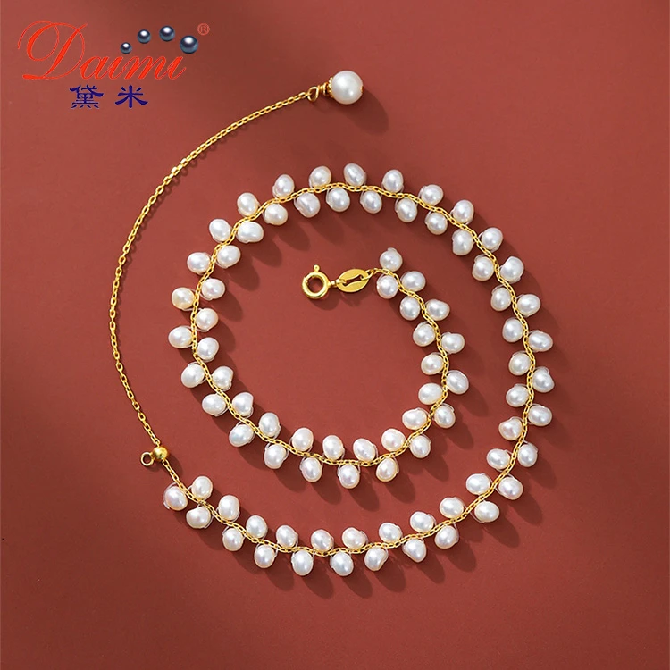 【孤品】黛米YF512 欣怡小珍珠锁骨颈链