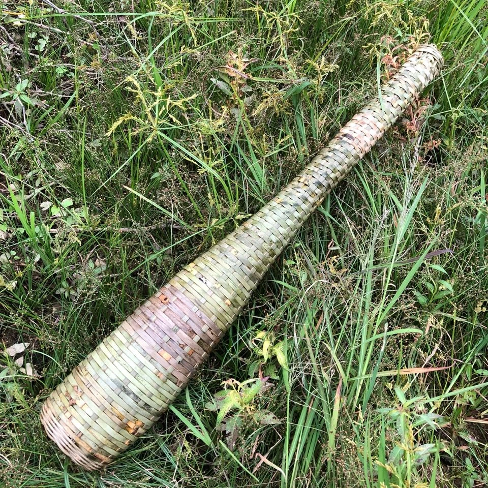 三驰黄鳝笼泥鳅笼传统工艺编织竹子鳝鱼笼子自动捕鱼工具倒须笼