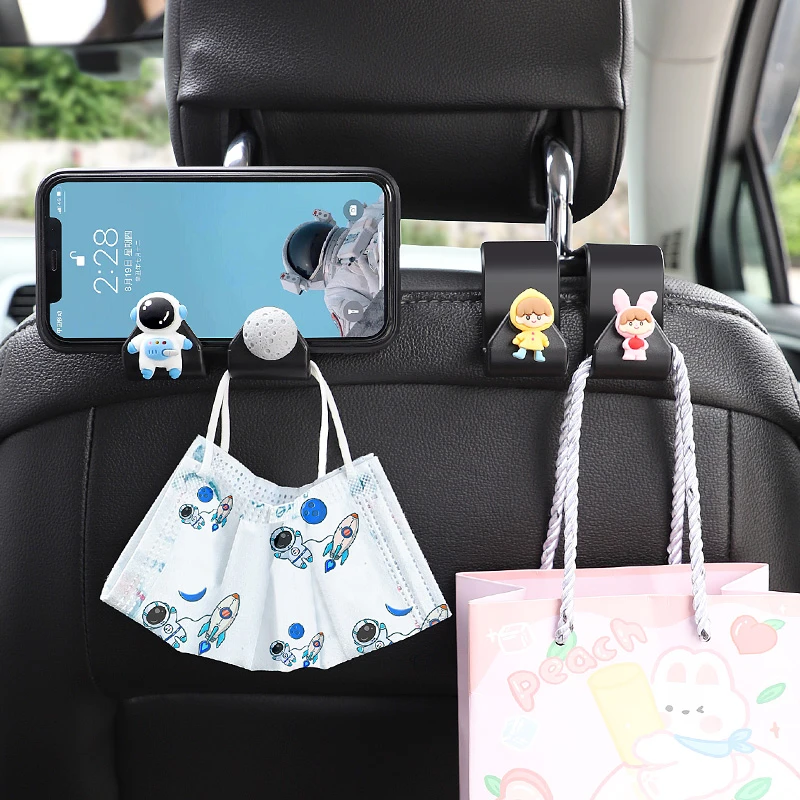 汽车内用挂钩座椅背挂钩车载多功能置物2021新款后排座隐形小挂勾