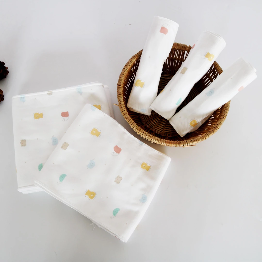 妈妈的手工坊新生婴儿纯棉透气尿布可水洗可做夏季喂奶隔热垫