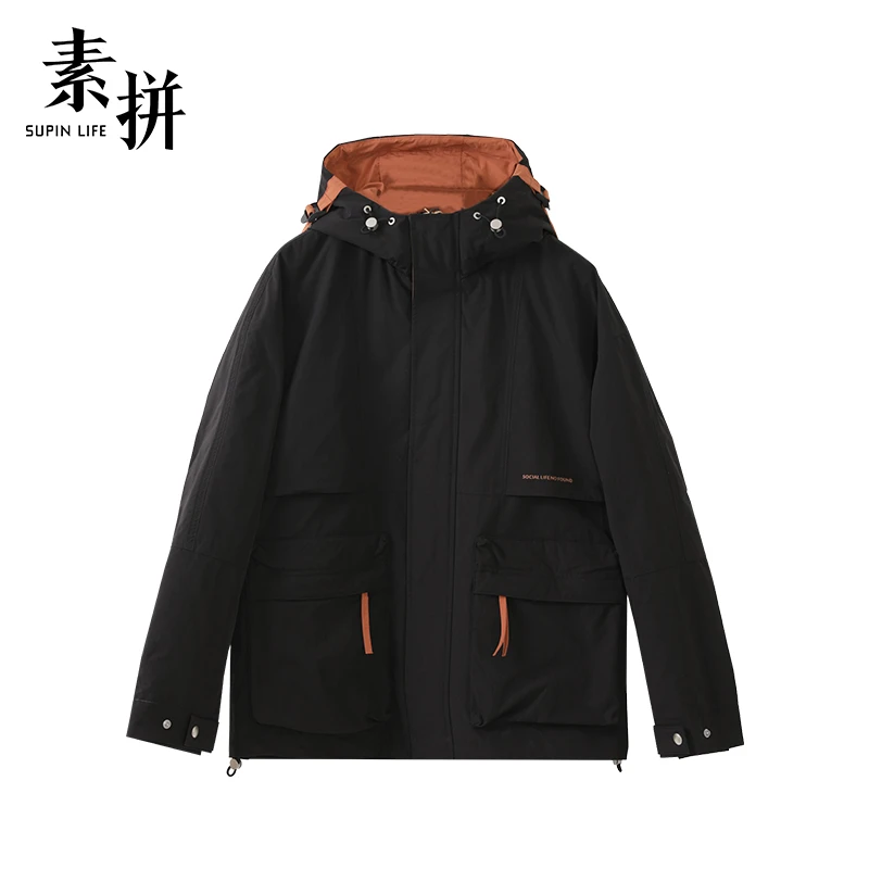 素拼羽绒服SPAYR04826A-SPAYR04826B