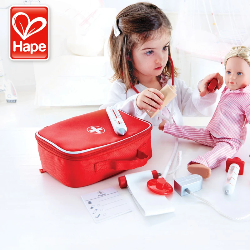 Hape 小小医疗包 E3010 儿童玩具 医生玩具