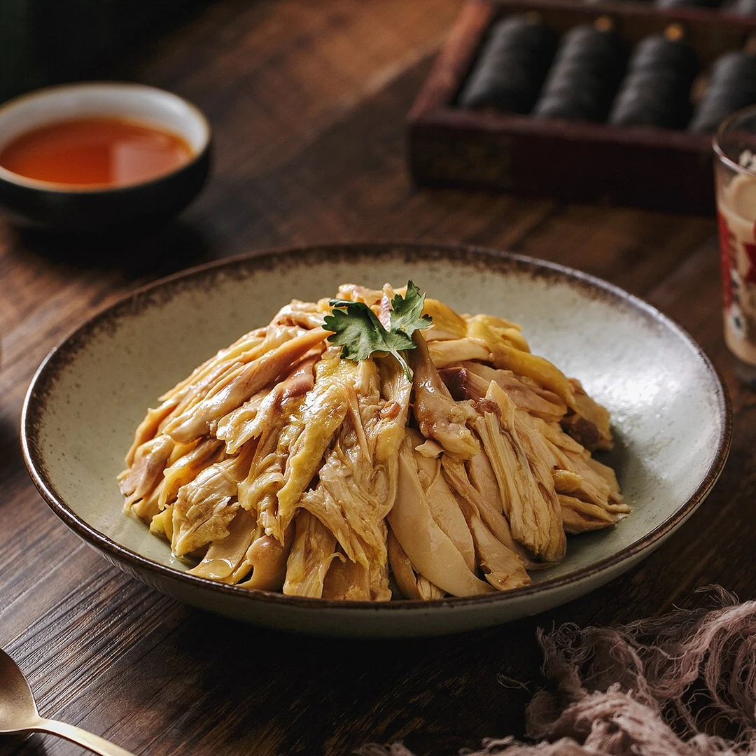 吕锦记鲜美快活鸡（原味）750g整只鸡真空包装