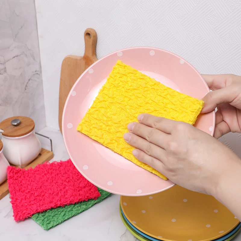 ZB 韩国 2P光抹布 不沾油洗碗巾 0023