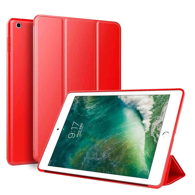 适用iPad mini3保护套硅胶a1599防摔1600/1外套全包翻盖折叠外壳