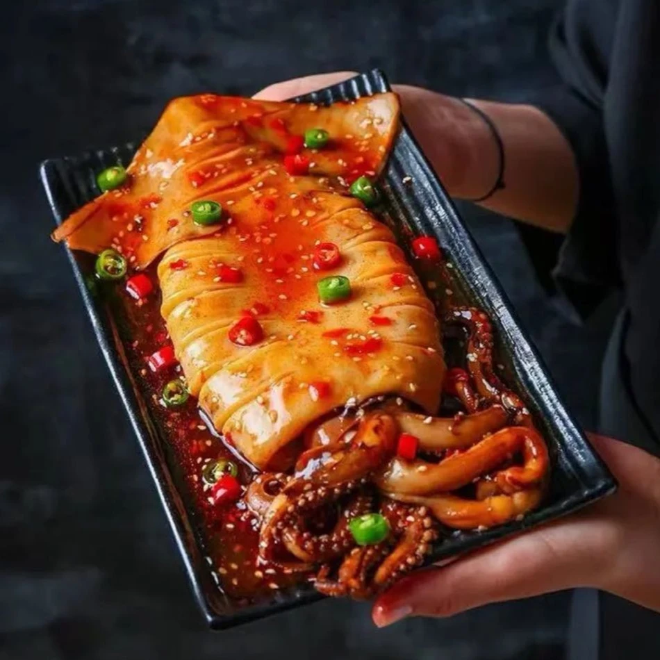 熟食香辣大鱿鱼(每包400克)