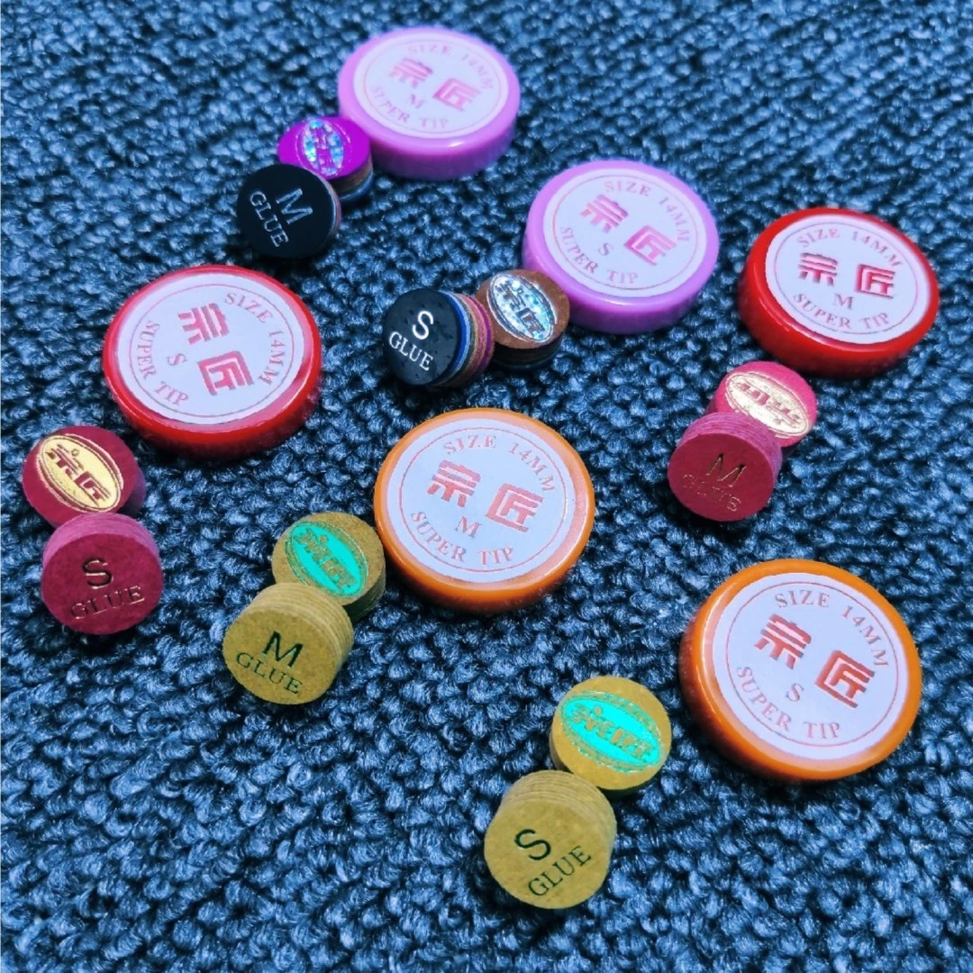 宗匠九球杆皮头专业大头台球杆皮头