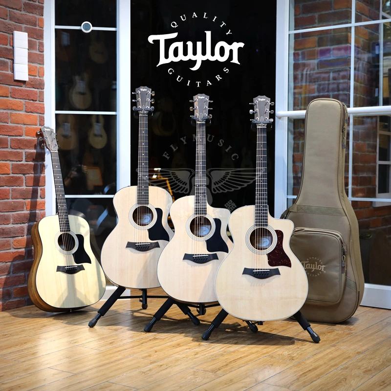 飞琴行 Taylor泰莱 110 114  210 214CE 14ce 24ce电箱民谣木吉他