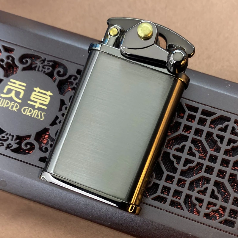 佐罗ZORRO打火机创意摇臂个性砂轮老式怀旧点火便携按压式高端