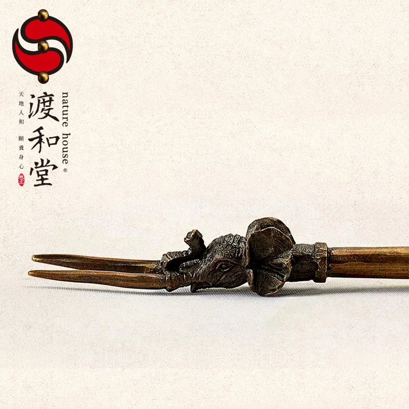 央视《铸铁壶》吴文山之渡和堂铸铁壶象头壶茶具道配件创意手工