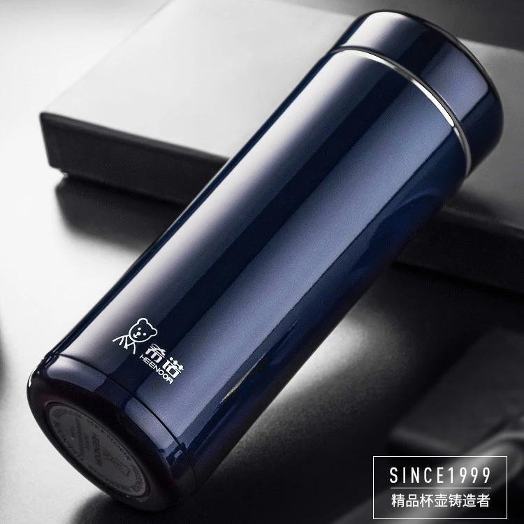 HEENOOR/希诺保温杯男士高档水杯304不锈钢杯子女便携车载茶杯