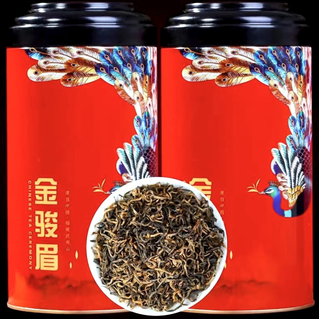 新茶金骏眉茶叶红茶500g铁罐装正宗福建武夷山浓香型金俊眉礼盒装