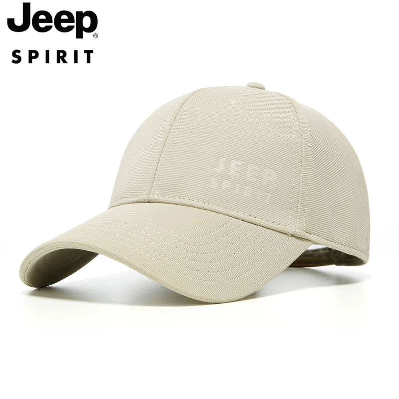 JEEPSPIRIT帽男棒球帽秋冬季加厚保暖休闲鸭舌帽潮遮阳太阳帽防风