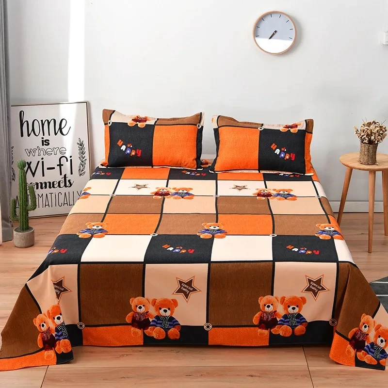 床单2.3*2.5米 斜纹绅士熊