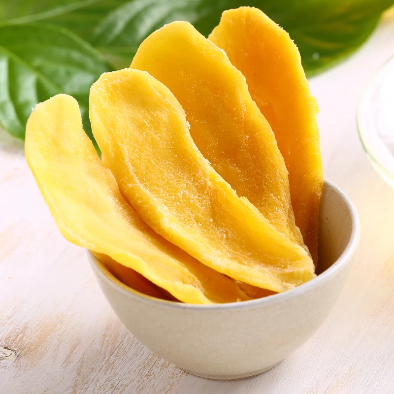 雅集优选新鲜营养鲜甜金黄厚实香甜果香儿饱满童芒果干100g*9袋