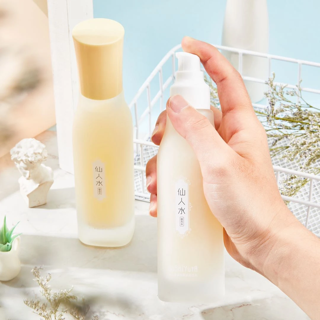 故事与她仙人草御龄美肌固态水爽肤水乳补水保湿滋润紧致淡化细纹