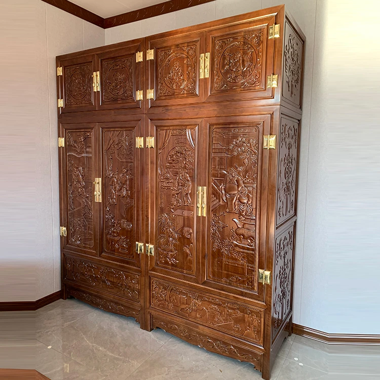 核桃木衣柜200*60*225