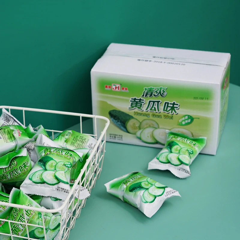 【清爽黄瓜味20包】酥脆零食童年记忆味道嘉海休闲膨化20包*12克