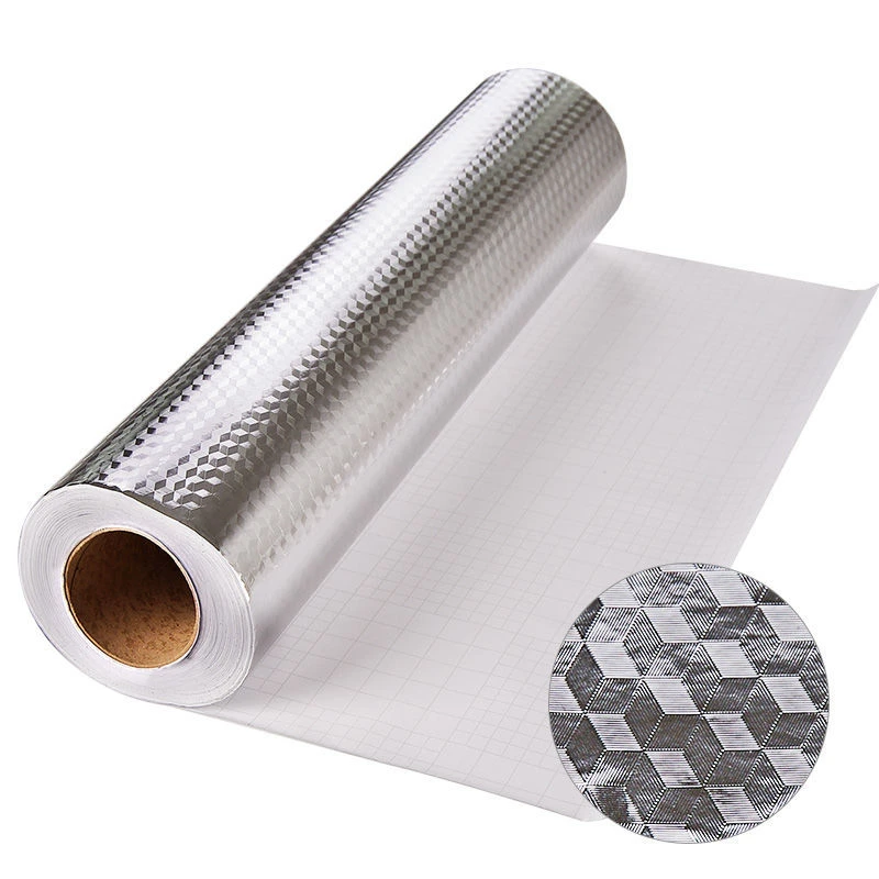 厨房铝箔贴纸长5米防水防油防烫中式欧式通用橱柜加厚台面耐高温