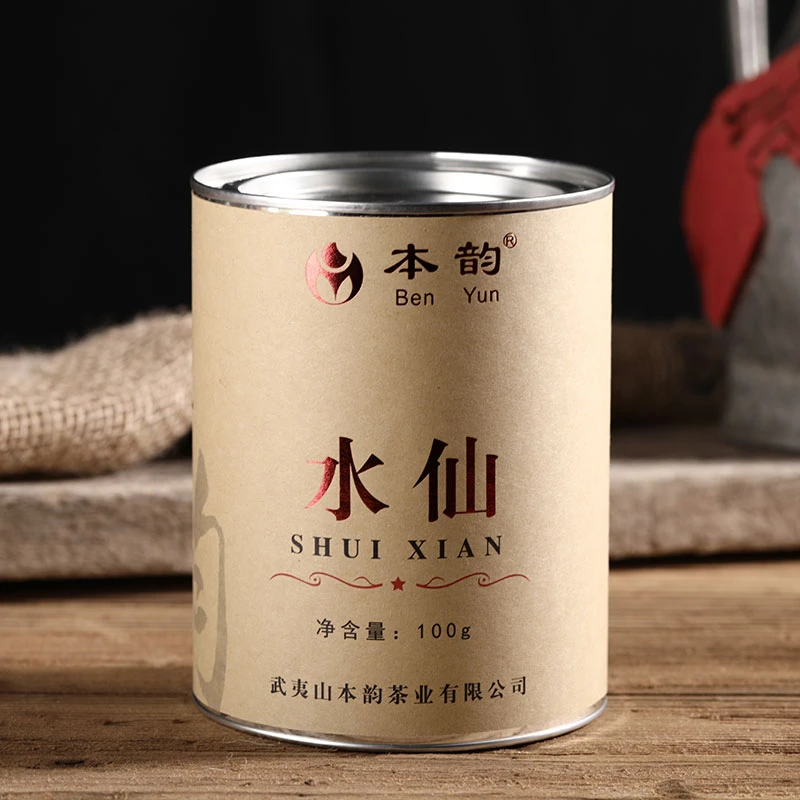 『 圣道臻品』武夷山岩茶 水仙 100克/罐