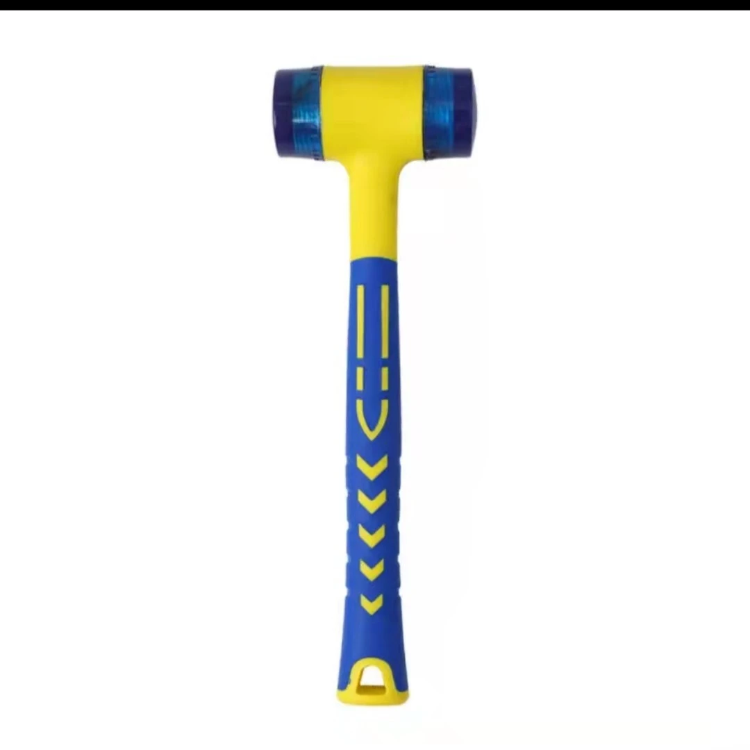 安装锤橡胶锤钢管柄家装锤尼龙锤耐磨防滑榔头瓷砖地板玻璃安装锤