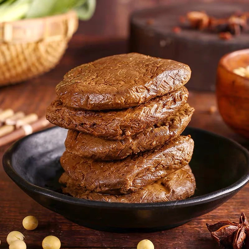 安徽无为特产普吧酱油干子一份10片一份500克